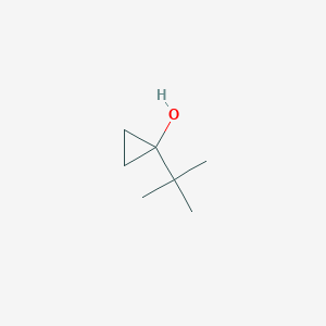 molecular formula C7H14O B13626221 1-Tert-butylcyclopropan-1-ol 