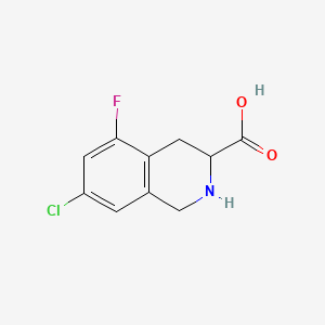 7-Chloro-5-fluoro-1,2,3,4-tetrahydroisoquinoline-3-carboxylic acid