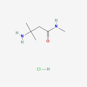 3-amino-N,3-dimethylbutanamidehydrochloride