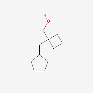 (1-(Cyclopentylmethyl)cyclobutyl)methanol