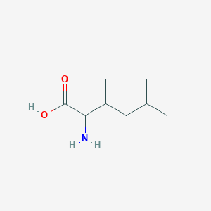 2-Amino-3,5-dimethylhexanoic acid