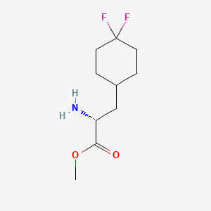 Methyl (R)-2-amino-3-(4,4-difluorocyclohexyl)propanoate