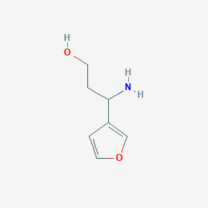 3-Amino-3-furan-3-yl-propan-1-ol