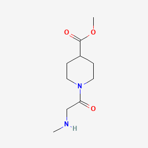 Methyl 1-(methylglycyl)piperidine-4-carboxylate