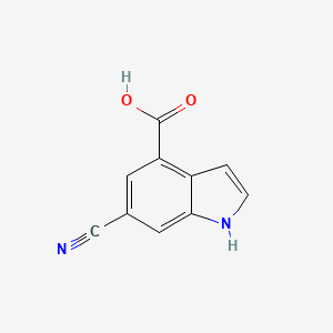 6-cyano-1H-indole-4-carboxylic acid