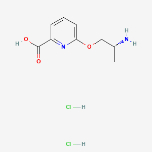 6-[(2R)-2-aminopropoxy]pyridine-2-carboxylic acid dihydrochloride