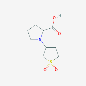 (2S)-1-(1,1-dioxothiolan-3-yl)pyrrolidine-2-carboxylic acid