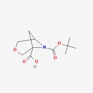 6-[(Tert-butoxy)carbonyl]-3-oxa-6-azabicyclo[3.1.1]heptane-1-carboxylicacid