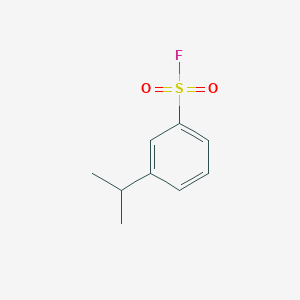 3-(Propan-2-yl)benzene-1-sulfonyl fluoride