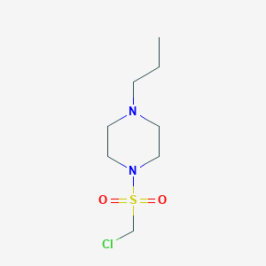 1-((Chloromethyl)sulfonyl)-4-propylpiperazine