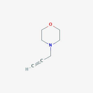 molecular formula C7H11NO B1362679 4-(Prop-2-yn-1-yl)morpholine CAS No. 5799-76-8