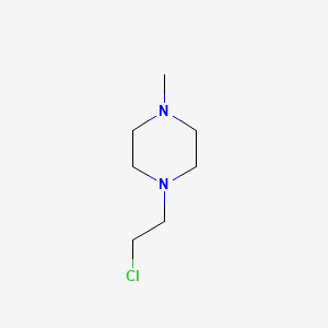 molecular formula C7H15ClN2 B1362680 1-(2-氯乙基)-4-甲基哌嗪 CAS No. 39123-20-1