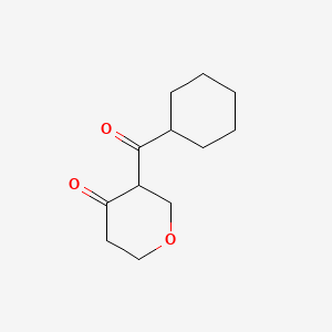 3-(Cyclohexanecarbonyl)dihydro-2H-pyran-4(3H)-one