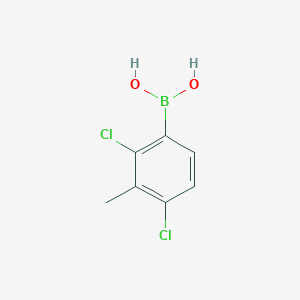 molecular formula C7H7BCl2O2 B13626835 (2,4-Dichloro-3-methylphenyl)boronic acid 