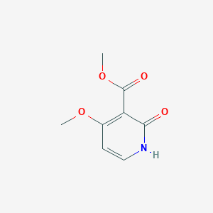 molecular formula C8H9NO4 B13626881 Methyl 4-methoxy-2-oxo-1,2-dihydropyridine-3-carboxylate 