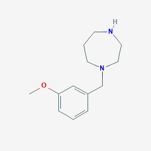 molecular formula C13H20N2O B1362696 1-(3-Methoxy-benzyl)-[1,4]diazepane CAS No. 502142-36-1