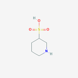 molecular formula C5H11NO3S B1362697 Piperidine-3-sulfonic Acid CAS No. 51036-12-5