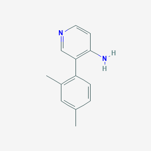 3-(2,4-Dimethylphenyl)pyridin-4-amine