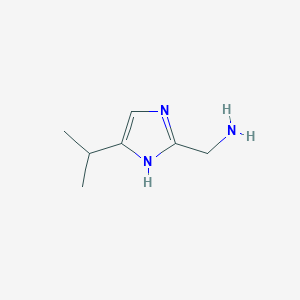 (4-Isopropyl-1H-imidazol-2-YL)methanamine