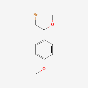 1-(2-Bromo-1-methoxyethyl)-4-methoxybenzene