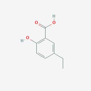 molecular formula C9H10O3 B1362702 5-Ethyl-2-hydroxybenzoic acid CAS No. 51-27-4
