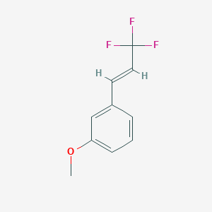 1-[(E)-3,3,3-Trifluoro-1-propenyl]-3-methoxybenzene