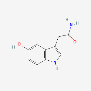 molecular formula C10H10N2O2 B1362705 5-Hydroxyindole-3-acetamide CAS No. 5933-27-7