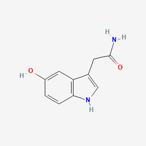 5-Hydroxyindole-3-acetamide