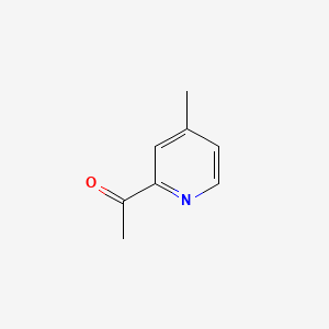 molecular formula C8H9NO B1362710 2-乙酰基-4-甲基吡啶 CAS No. 59576-26-0