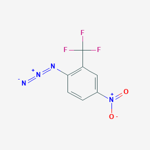 1-Azido-4-nitro-2-(trifluoromethyl)benzene