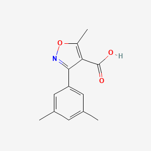 3-(3,5-Dimethylphenyl)-5-methylisoxazole-4-carboxylic acid