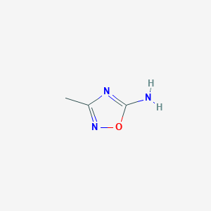 molecular formula C3H5N3O B1362718 3-Methyl-1,2,4-oxadiazol-5-amine CAS No. 3663-39-6