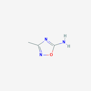 molecular formula C3H5N3O B1362718 3-Methyl-1,2,4-Oxadiazol-5-amin CAS No. 3663-39-6