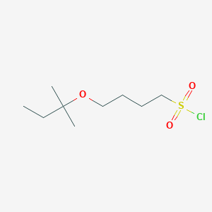 4-(Tert-pentyloxy)butane-1-sulfonyl chloride