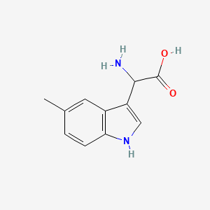 2-amino-2-(5-methyl-1H-indol-3-yl)acetic acid