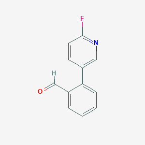 2-(6-Fluoropyridin-3-yl)benzaldehyde