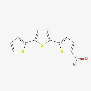 5-[5-(2-Thienyl)-2-thienyl]thiophene-2-carbaldehyde