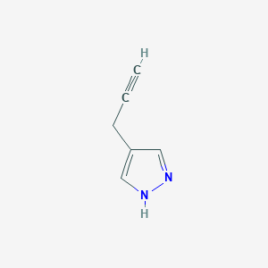 4-(prop-2-yn-1-yl)-1H-pyrazole