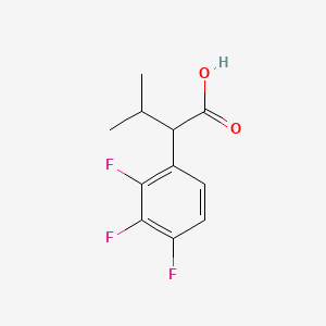 3-Methyl-2-(2,3,4-trifluorophenyl)butanoic acid