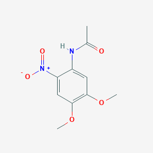 molecular formula C10H12N2O5 B1362745 N-(4,5-dimethoxy-2-nitrophenyl)acetamide 