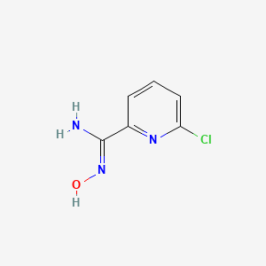 6-chloro-N-hydroxypicolinimidamide