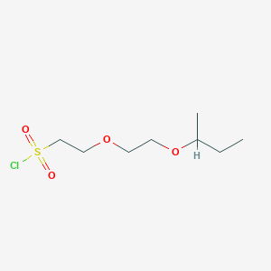 2-(2-(Sec-butoxy)ethoxy)ethane-1-sulfonyl chloride