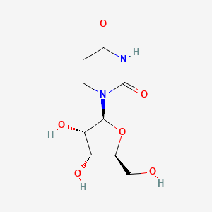 1-((2S,3S,4R,5S)-3,4-Dihydroxy-5-(hydroxymethyl)tetrahydrofuran-2-yl)pyrimidine-2,4(1H,3H)-dione