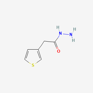 molecular formula C6H8N2OS B1362751 2-(Thiophen-3-yl)acetohydrazide CAS No. 175276-94-5