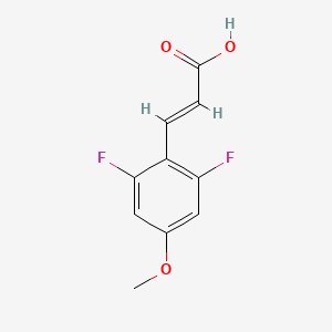 (E)-3-(2,6-Difluoro-4-methoxyphenyl)acrylic acid