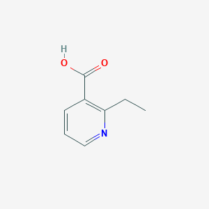 molecular formula C8H9NO2 B1362757 2-Ethylnicotinic acid CAS No. 3421-76-9