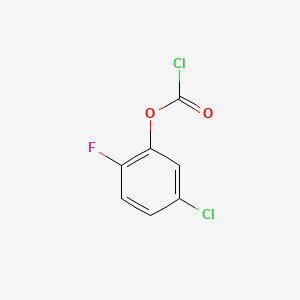 5-Chloro-2-fluorophenyl chloroformate