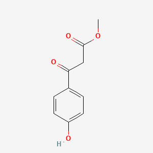 molecular formula C10H10O4 B1362759 Methyl 3-(4-hydroxyphenyl)-3-oxopropanoate CAS No. 32066-29-8