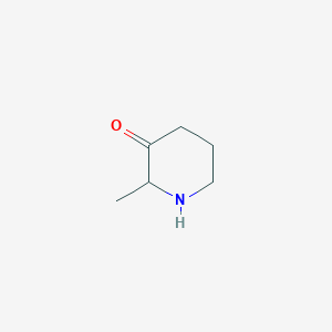 molecular formula C6H11NO B13627593 2-Methylpiperidin-3-one CAS No. 4720-65-4