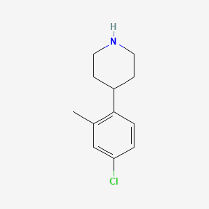 4-(4-Chloro-2-methylphenyl)piperidine